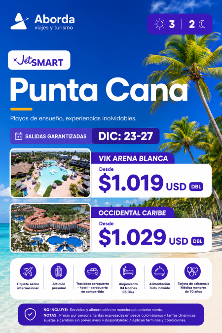paquete Punta Cana